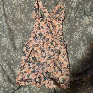 butterfly floral overalls by carters